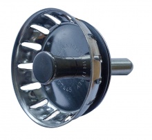 LIRA 'Mini' Basket Strainer Plug 007445 - for 60 Sink Hole