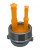 LIRA Double Hose Connector ( 8-12-14-16)