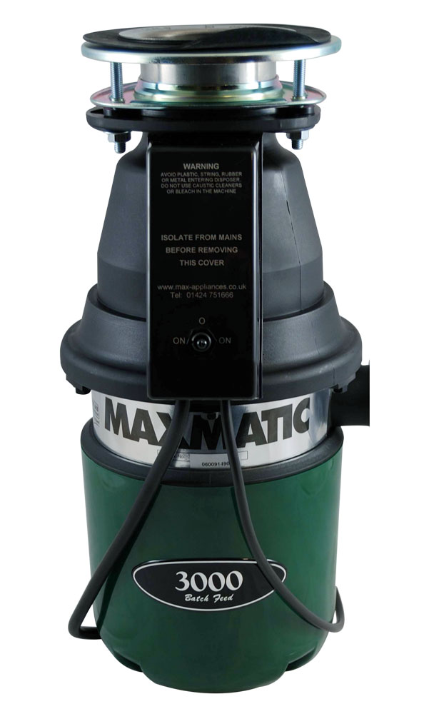 Maxmatic 3000 Waste Disposal Unit (Batch Feed)