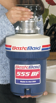 WasteMaid 555BF Batch Feed - Food Waste Disposer